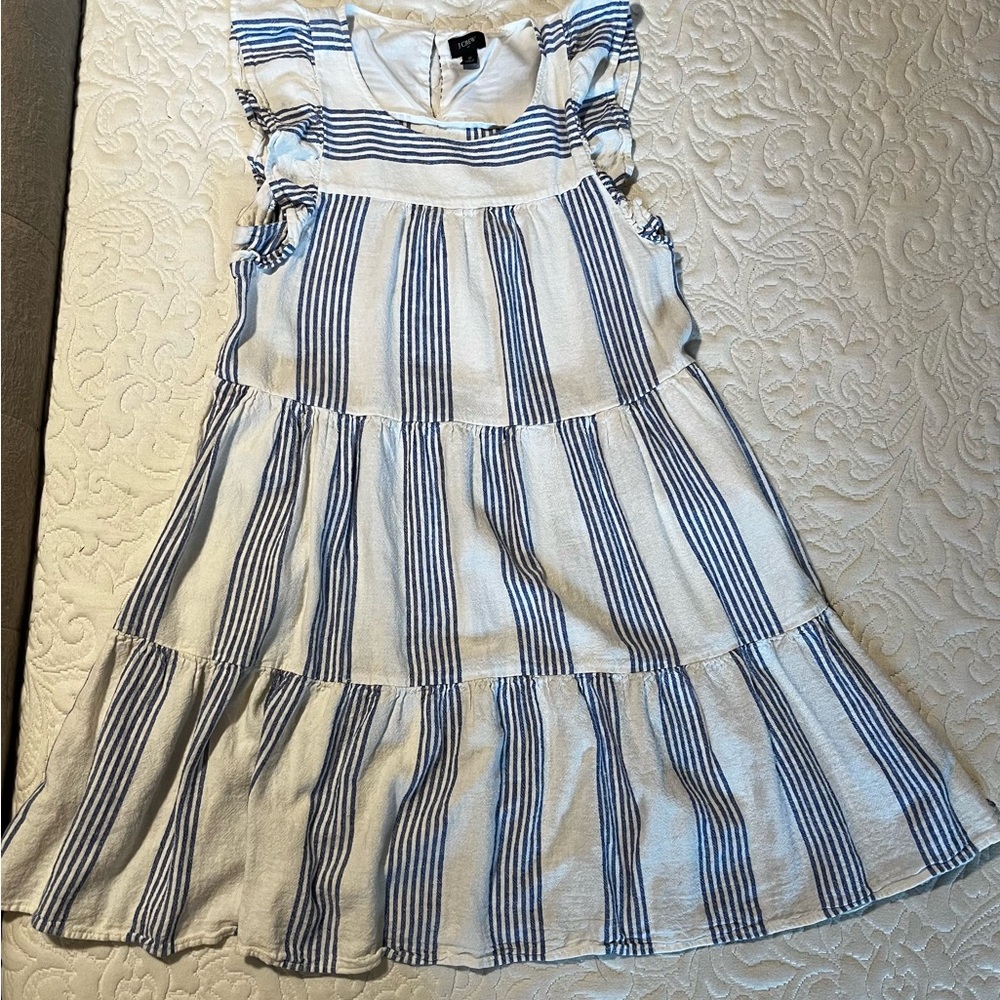 JCrew mini gauze dress